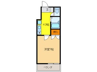 EAST ASANOの物件間取画像